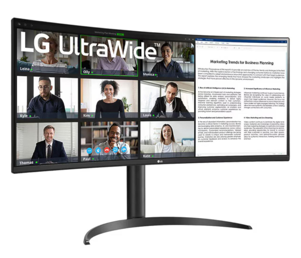 LG UltraWide 34WR55QC-B - 1243134 - zdjęcie 2